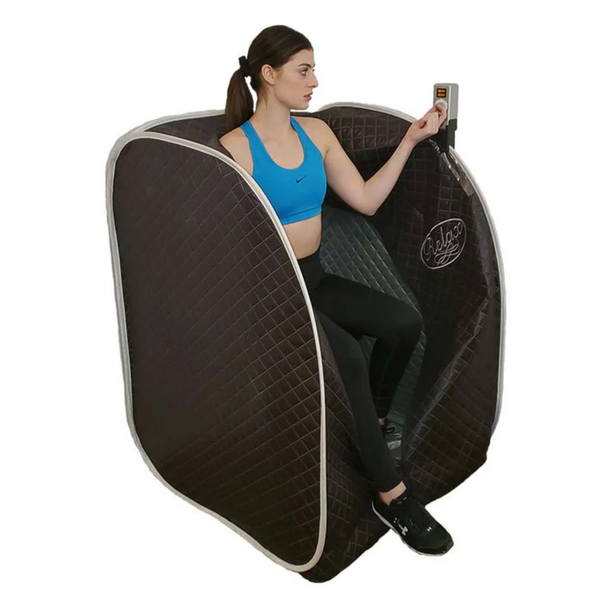 Relax Saunas Black Pro Portable Far Infrared Sauna
