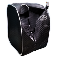 Relax Saunas Black Pro Portable Far Infrared Sauna