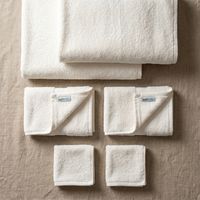 bathmōd® by Ecobrands Luxury Organic Bath Towel Set, 6-Piece, 700 GSM GOTS-Certified Turkish Cotton