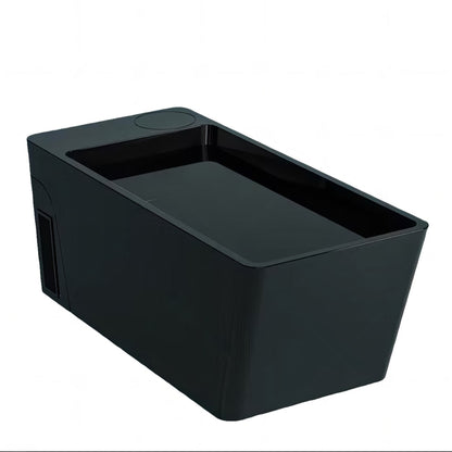Orivon Frost Cold Plunge Tub, Black Acrylic Finish, 37°–108°F Precision Control