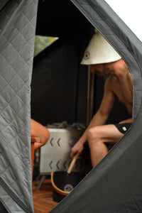 Nova Mini Cube Sauna Tent | 2-person portable sauna