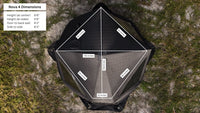 Nova 4 Sauna Tent | 4-person portable sauna