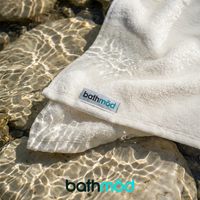 bathmōd® by Ecobrands Luxury Organic Bath Sheets, 2-Pack, 700 GSM GOTS-Certified Turkish Cotton, 40x70 in.
