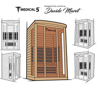 Medical 5 3-Person Full Spectrum Infrared Sauna