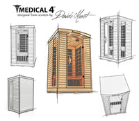 Medical 4 2-Person Full Spectrum Infrared Sauna