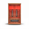 Finnmark FD-2 Full Spectrum 2-Person Home Infrared Sauna with Adjustable Leveling Feet