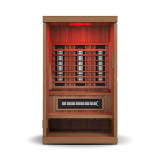 Finnmark FD-4 Trinity 2-Person Infrared, Steam, and Red Light Therapy Sauna Combo