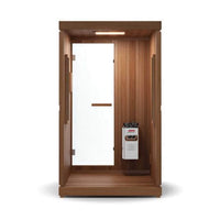 Finnmark FD-4 Trinity 2-Person Infrared, Steam, and Red Light Therapy Sauna Combo