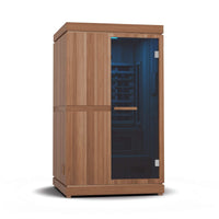 Finnmark FD-4 Trinity 2-Person Infrared, Steam, and Red Light Therapy Sauna Combo