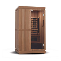 Finnmark FD-4 Trinity 2-Person Infrared, Steam, and Red Light Therapy Sauna Combo