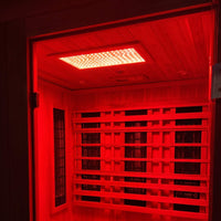 Finnmark FD-4 Trinity 2-Person Infrared, Steam, and Red Light Therapy Sauna Combo