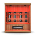 Finnmark FD-3 Full Spectrum 4-Person Home Infrared Sauna with Adjustable Leveling Feet
