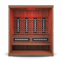 Finnmark FD-5 Trinity XL 4-Person Infrared, Steam, and Red Light Therapy Sauna Combo