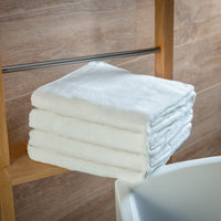 bathmōd® by Ecobrands Luxury Organic Bath Towels, 4-Pack, 700 GSM GOTS-Certified Turkish Cotton