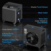 Premium XL 120 Gal Cold Plunge Tub Kit With 1HP Chiller, Filter, And Pump (SAK92632)