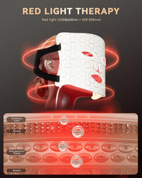 PurRed™ Red Light Therapy Face Mask, FDA-Registered, Medical-Grade LED Device