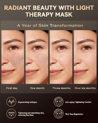 PurRed™ Red Light Therapy Face Mask, FDA-Registered, Medical-Grade LED Device