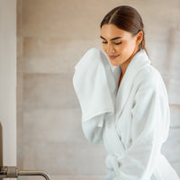 bathmōd® by Ecobrands Luxury Organic Bath Towel Set, 6-Piece, 700 GSM GOTS-Certified Turkish Cotton