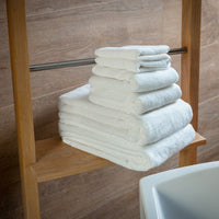 bathmōd® by Ecobrands Luxury Organic Bath Towel Set, 6-Piece, 700 GSM GOTS-Certified Turkish Cotton