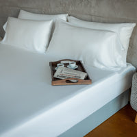 sleepmōd® by Ecobrands Cooling Eucalyptus Tencel Sheet Set, 400TC, Vegan, Hypoallergenic, Temperature-Regulating